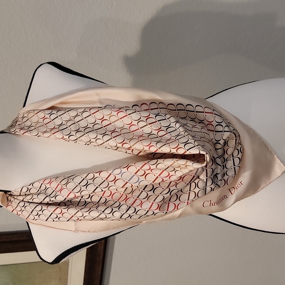 Authentic Dior silk scarf - Picture 1 of 7